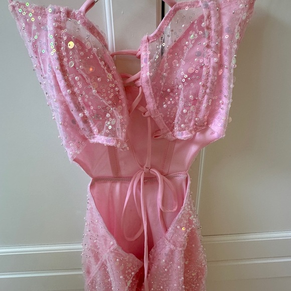 Lucy in the sky pink dress xxs - Picture 2 of 4